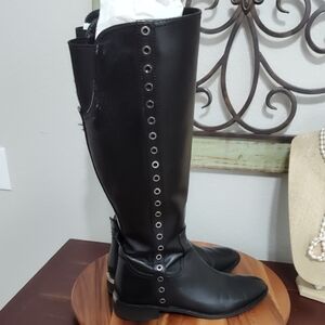 MICHAEL Michael Kors Dora Knee Leather Boot